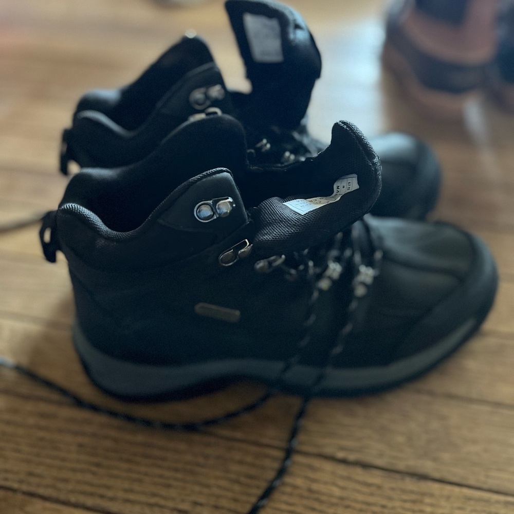 Black Hiking Boots